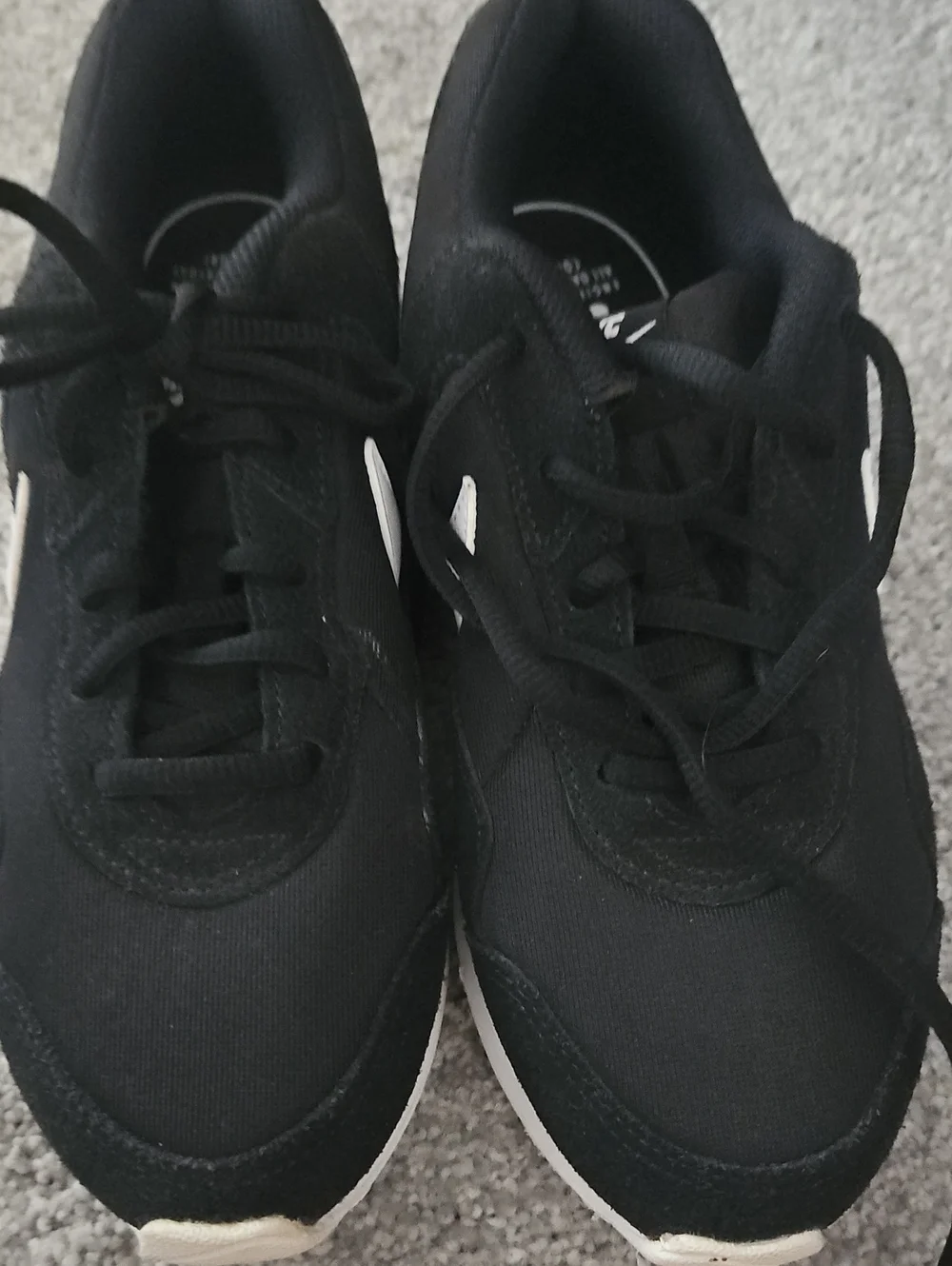 Kids Black NIKE Sneakers - Lightweight Comfort